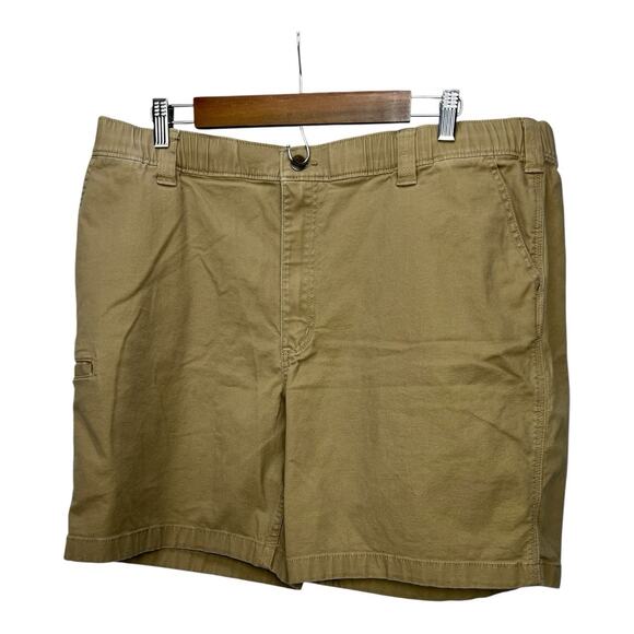 CARHARTT Relaxed Fit Rugged Flex Brown Shorts Men 40 105841 DKH - Picture 1 of 8